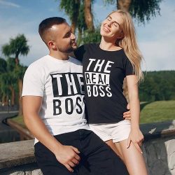 The Boss- The Real Boss  páros póló 
